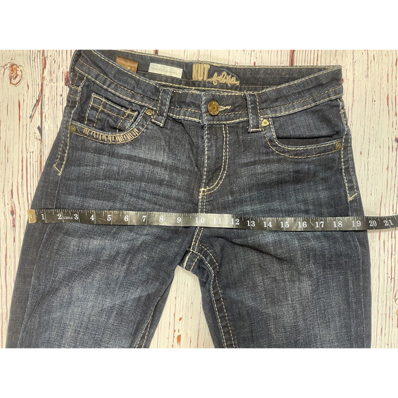 Kut from the Kloth Bootcut Womens Jeans Sz 6 Natalie Mid Rise Dark Wash - Picture 7 of 11